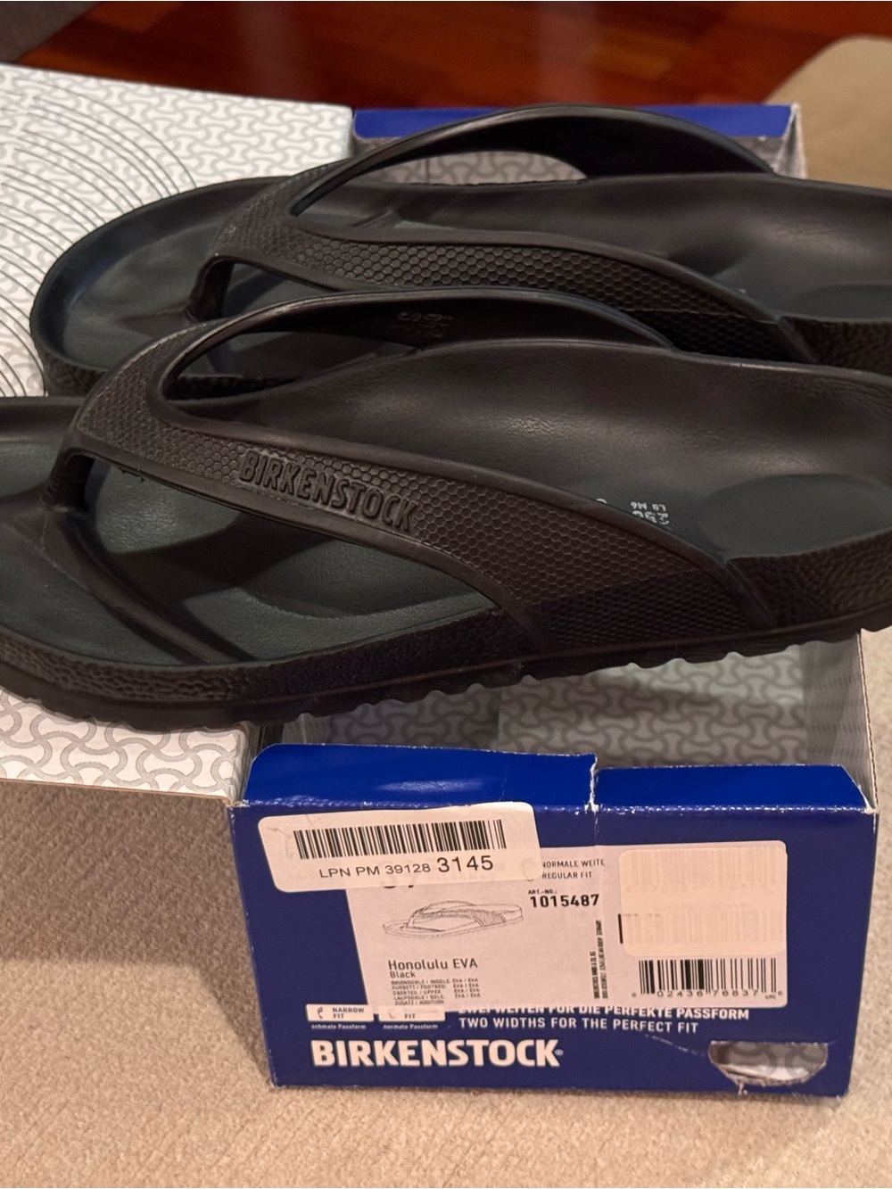Birkenstock Women Honolulu EVA Flip Sandals - Black